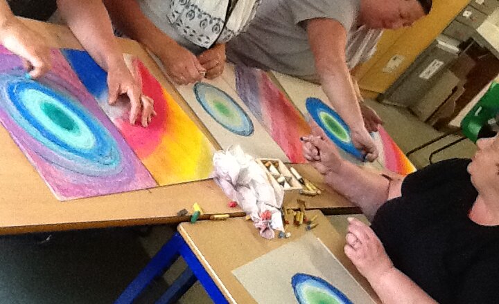 Image of Art Therapy for Staff - Fine Art Skills, Relaxation and Health and Wellbeing