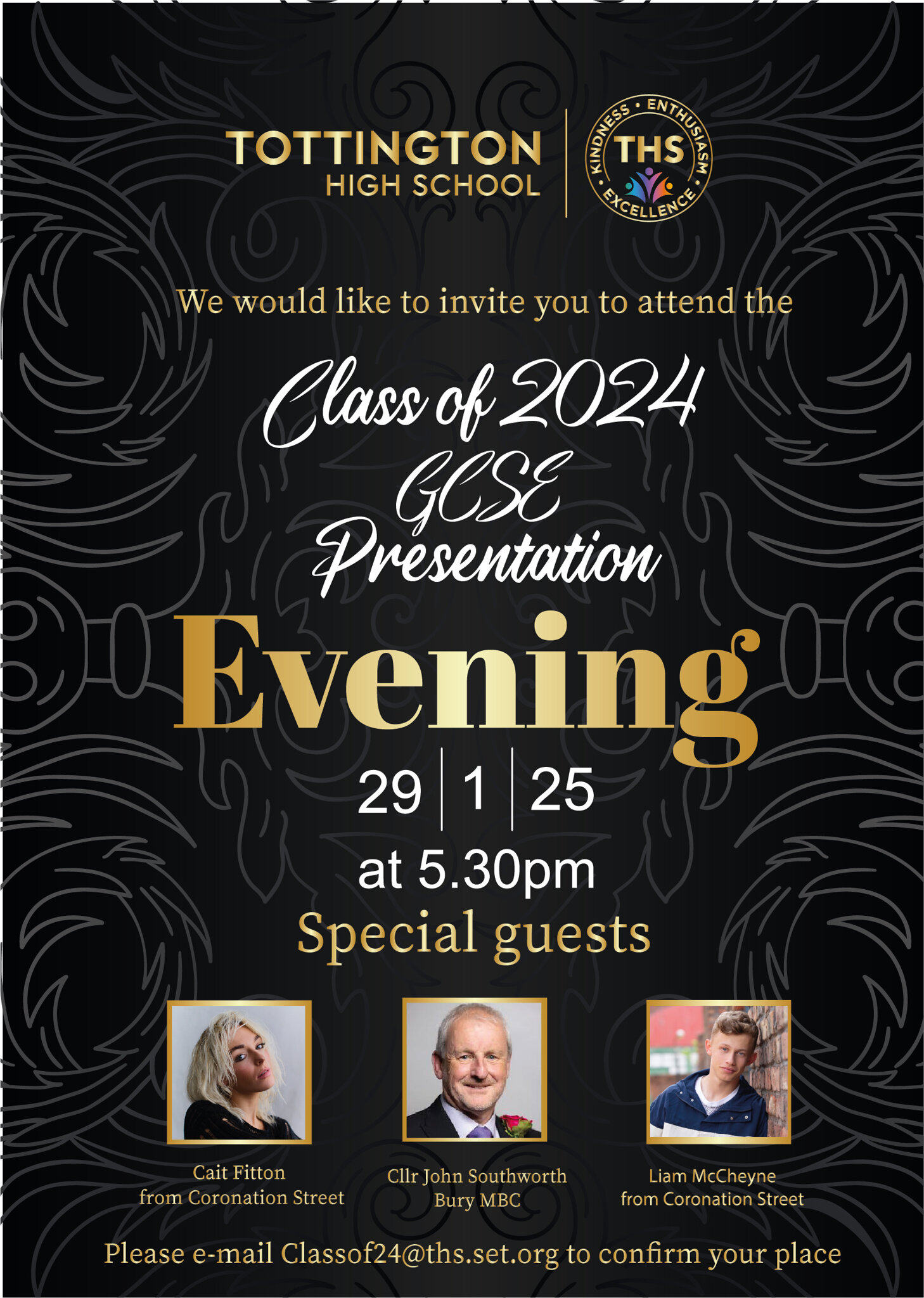 Image of Class of 2024 GCSE Presentation Evening