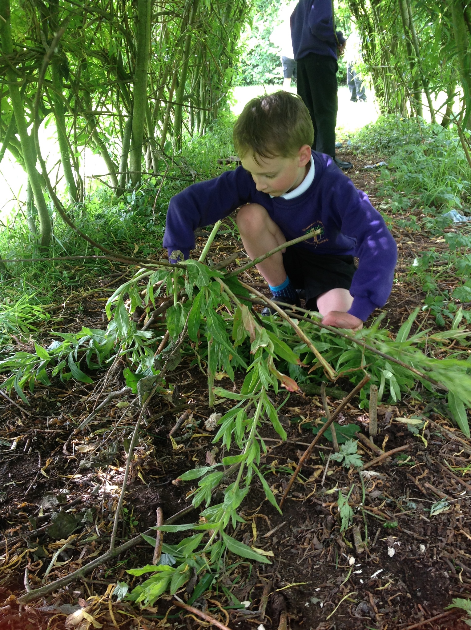 Image of Year 2 - Teepee Building