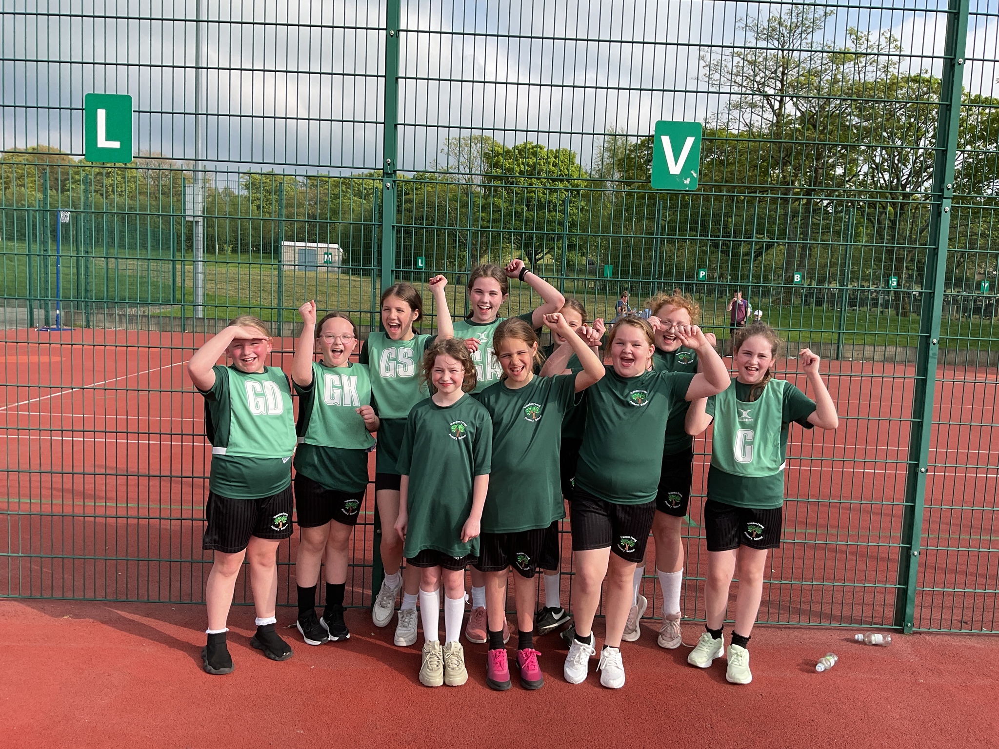 Netball Competition Trawden Forest Primary School