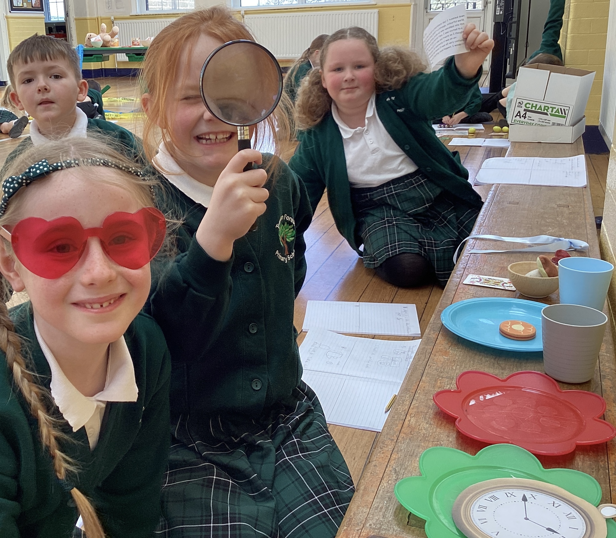 Image of Year 3 become diary detectives!