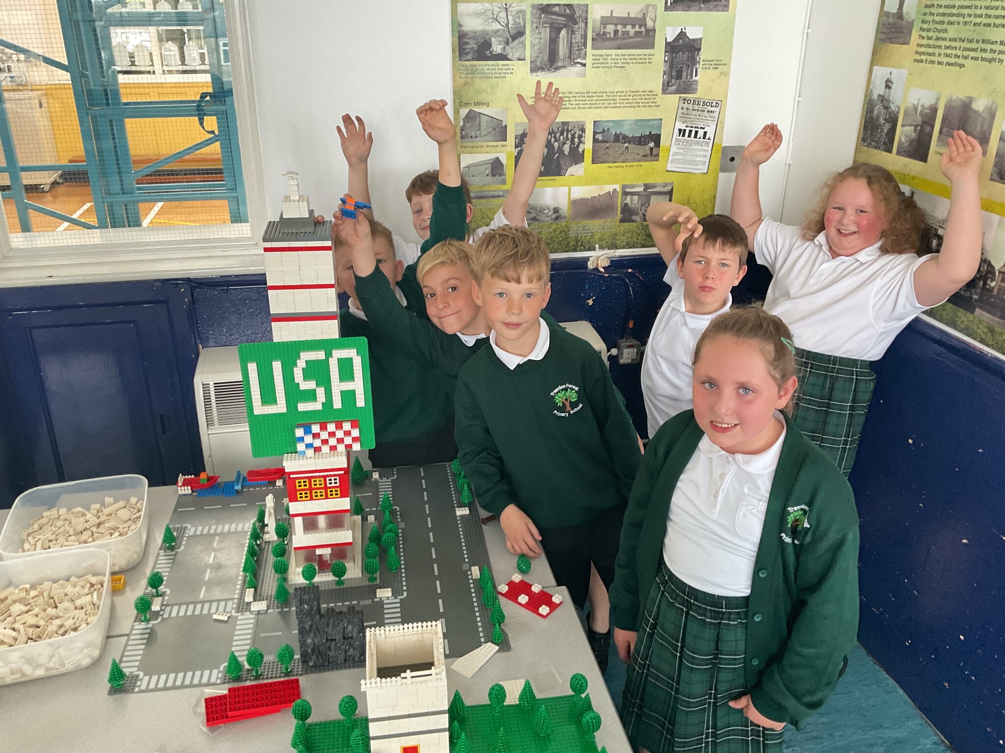 Image of Years 4 and 5 Take on American Landmarks in Lego Workshop