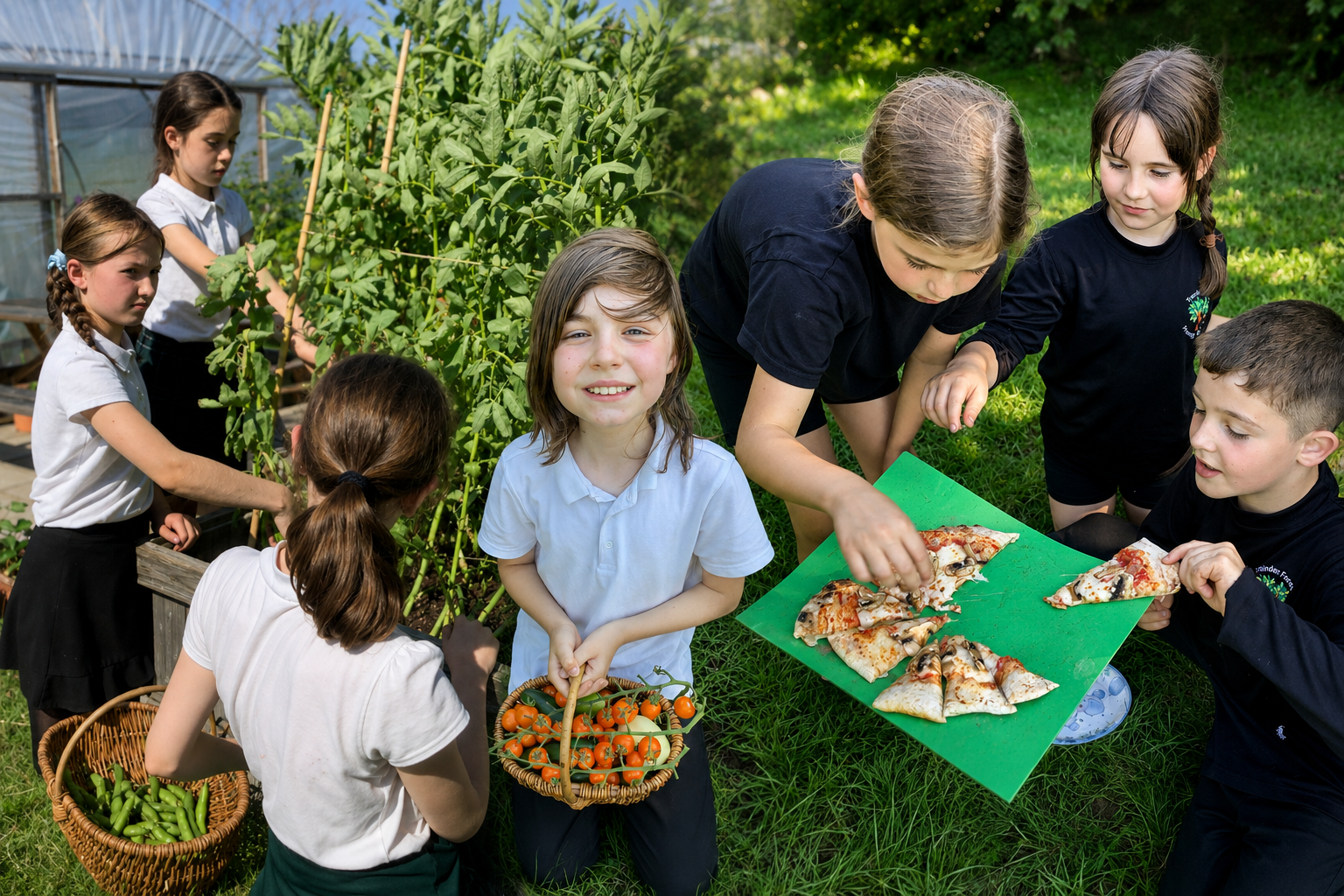 Image of Harvest Time and Pizza Time!