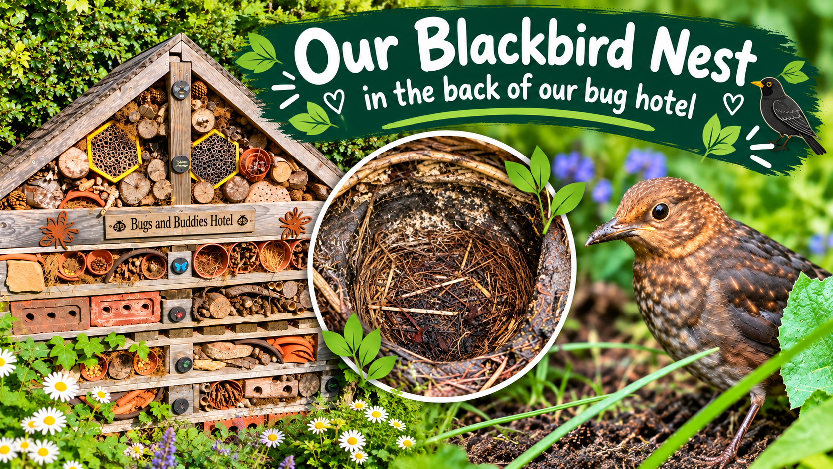 Image of Our Blackbird Nest Has Gone Off to University!