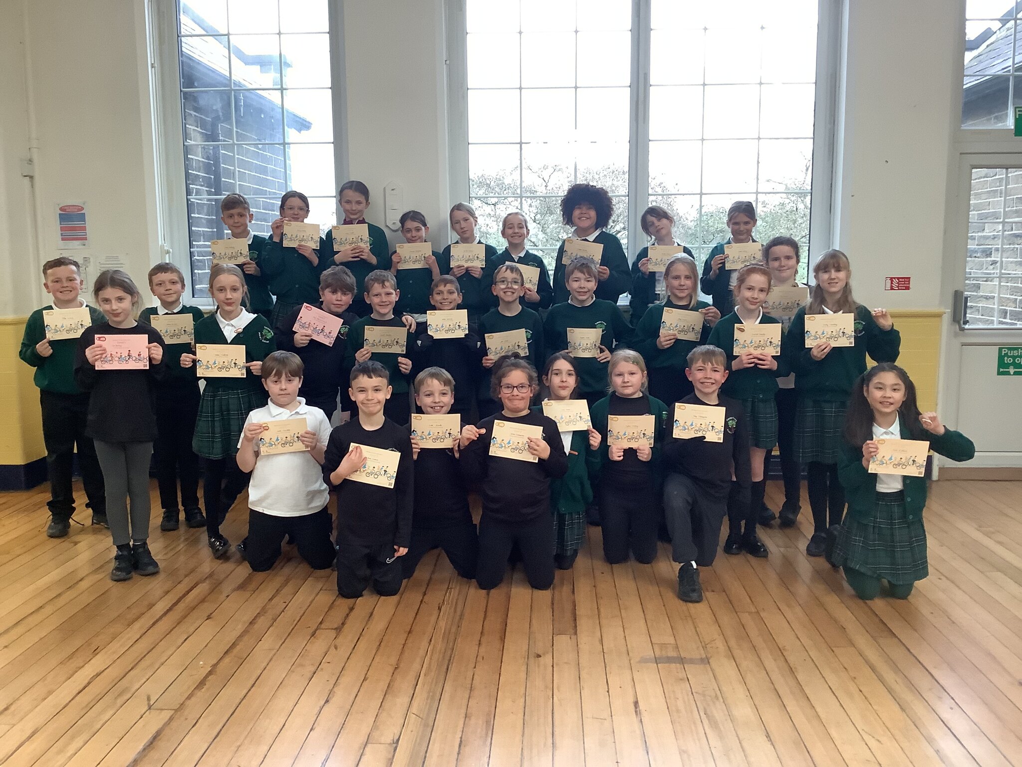 Image of Year 5 Cycle Stars!