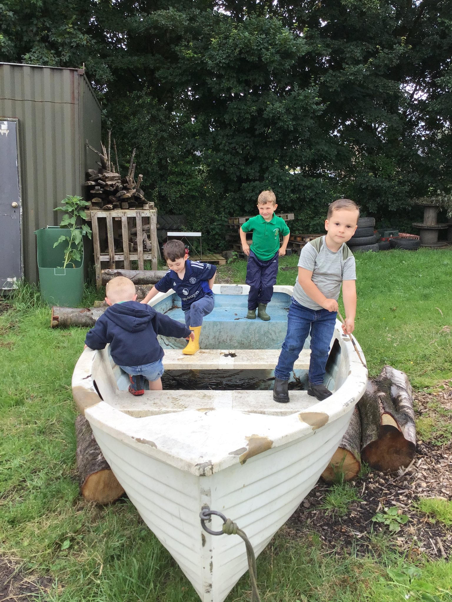 Image of New EYFS Forest School session