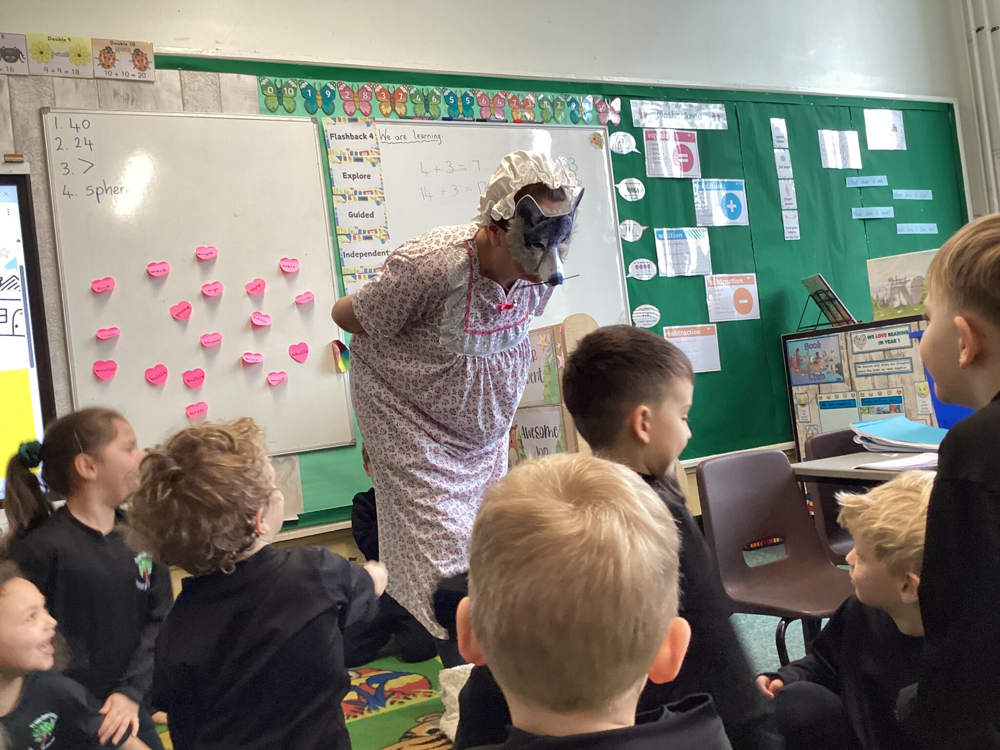 Image of Unusual Visitors in Year 1