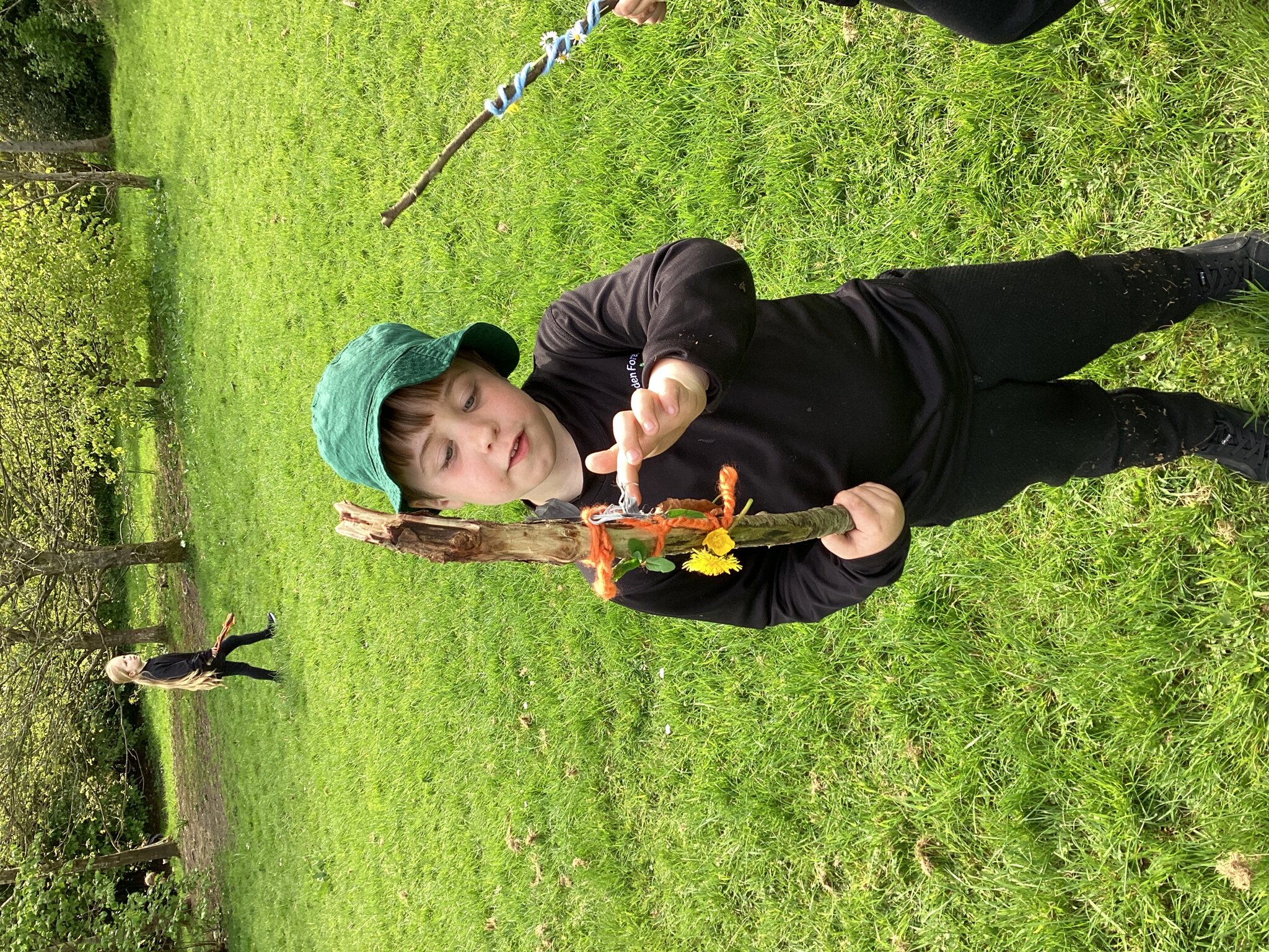 Image of Tying Knots and Journey sticks