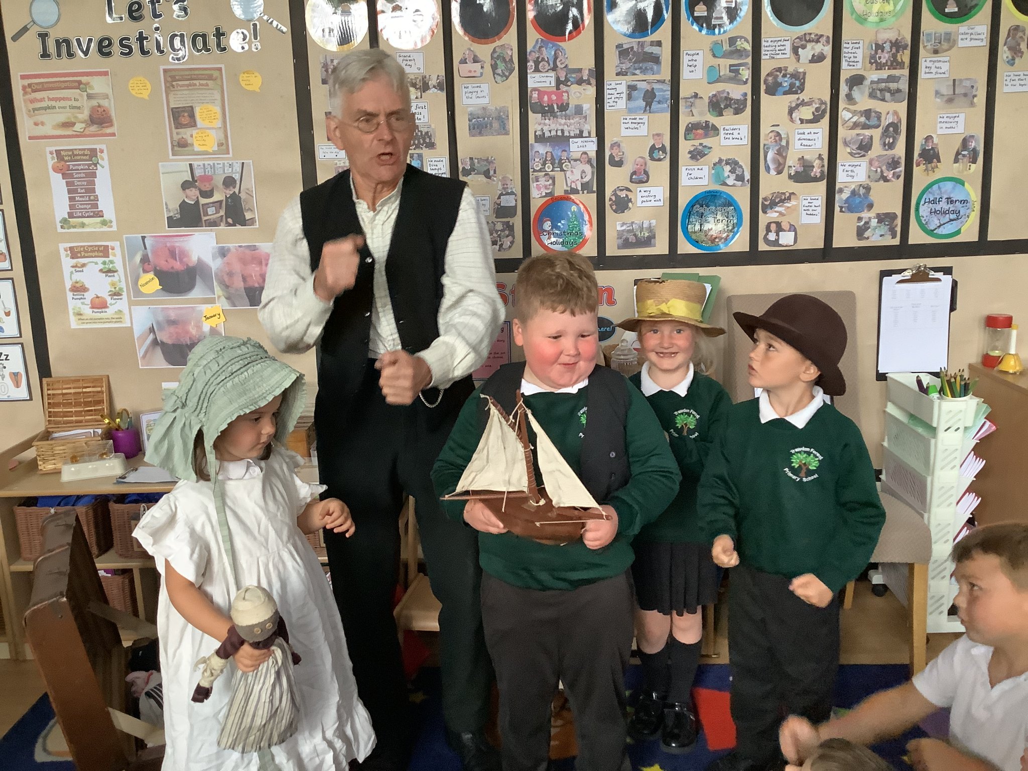 Image of EYFS enjoy their History Day!