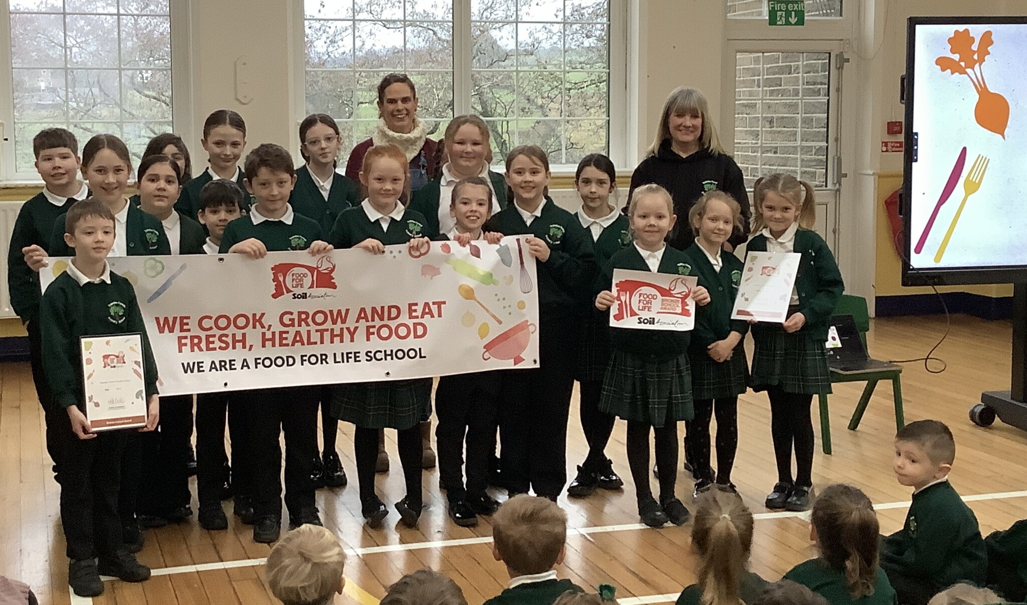 Image of We’re Proud to be a Food for Life Bronze School!
