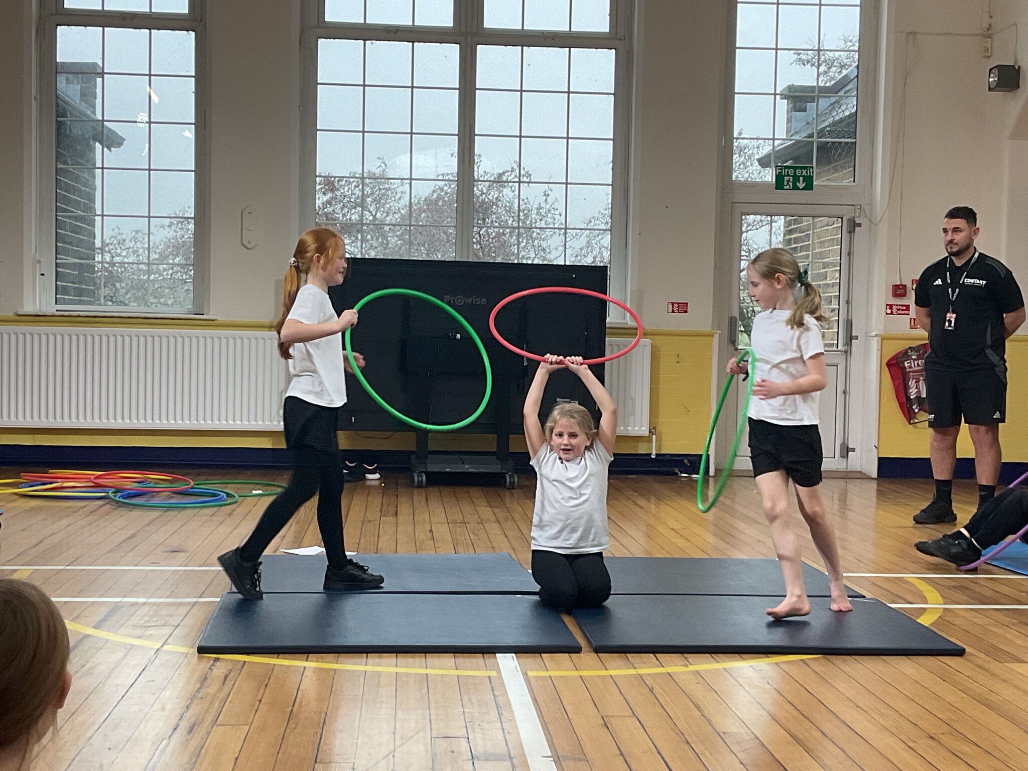 Image of Gymnastics Showcase Wows the School