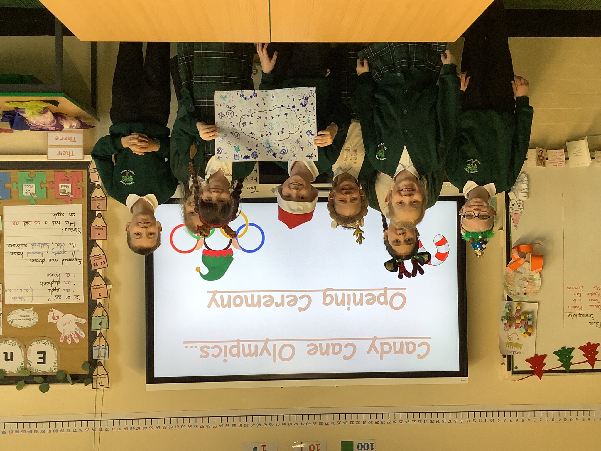 Image of Year 3's Candy Cane Olympics!