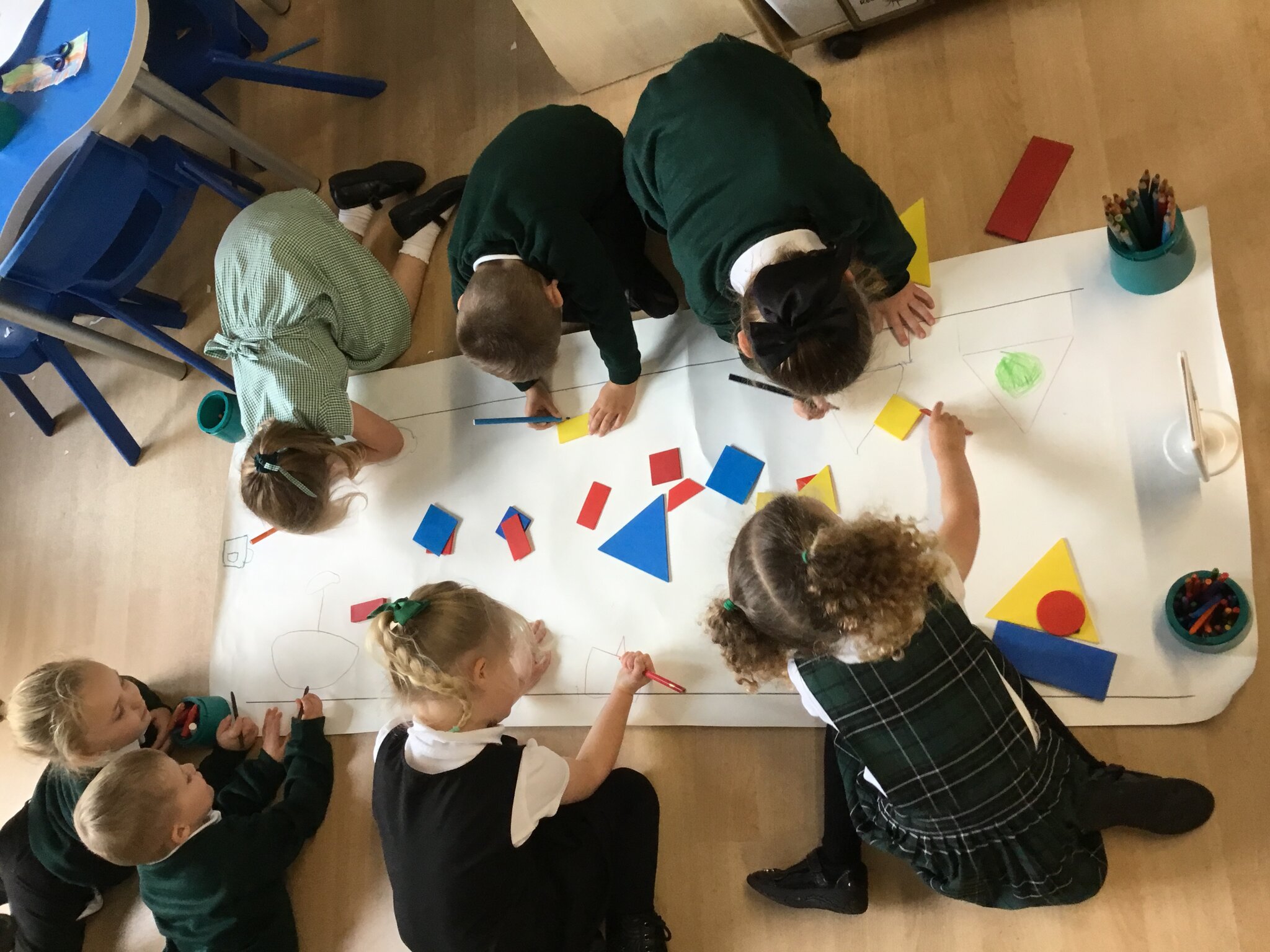 Image of Sorting and Shapes in EYFS!