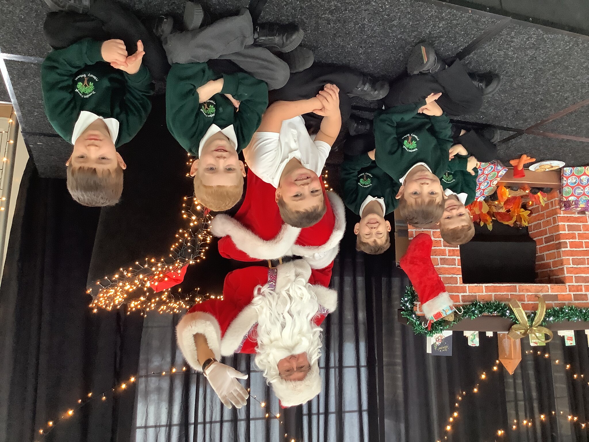 Image of A Special Visitor in School