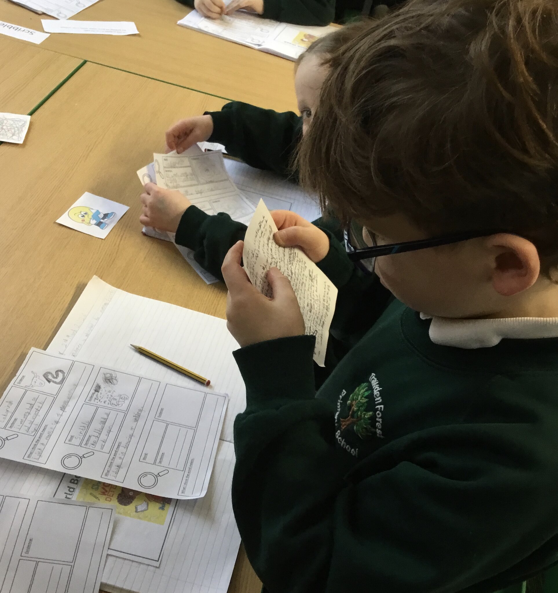 Image of Year 3 become Word Detectives!