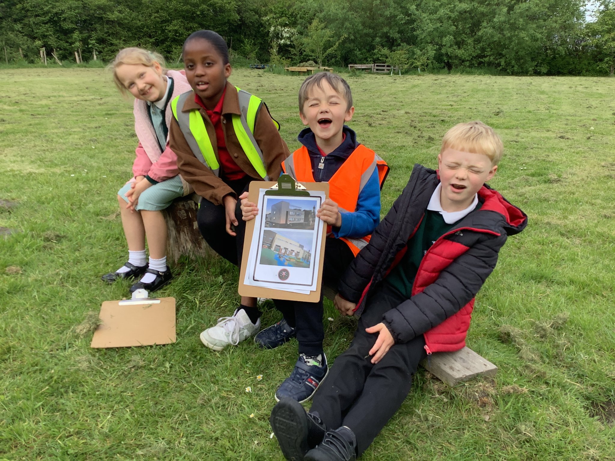 Image of Year 3 show St John's our Forest School!