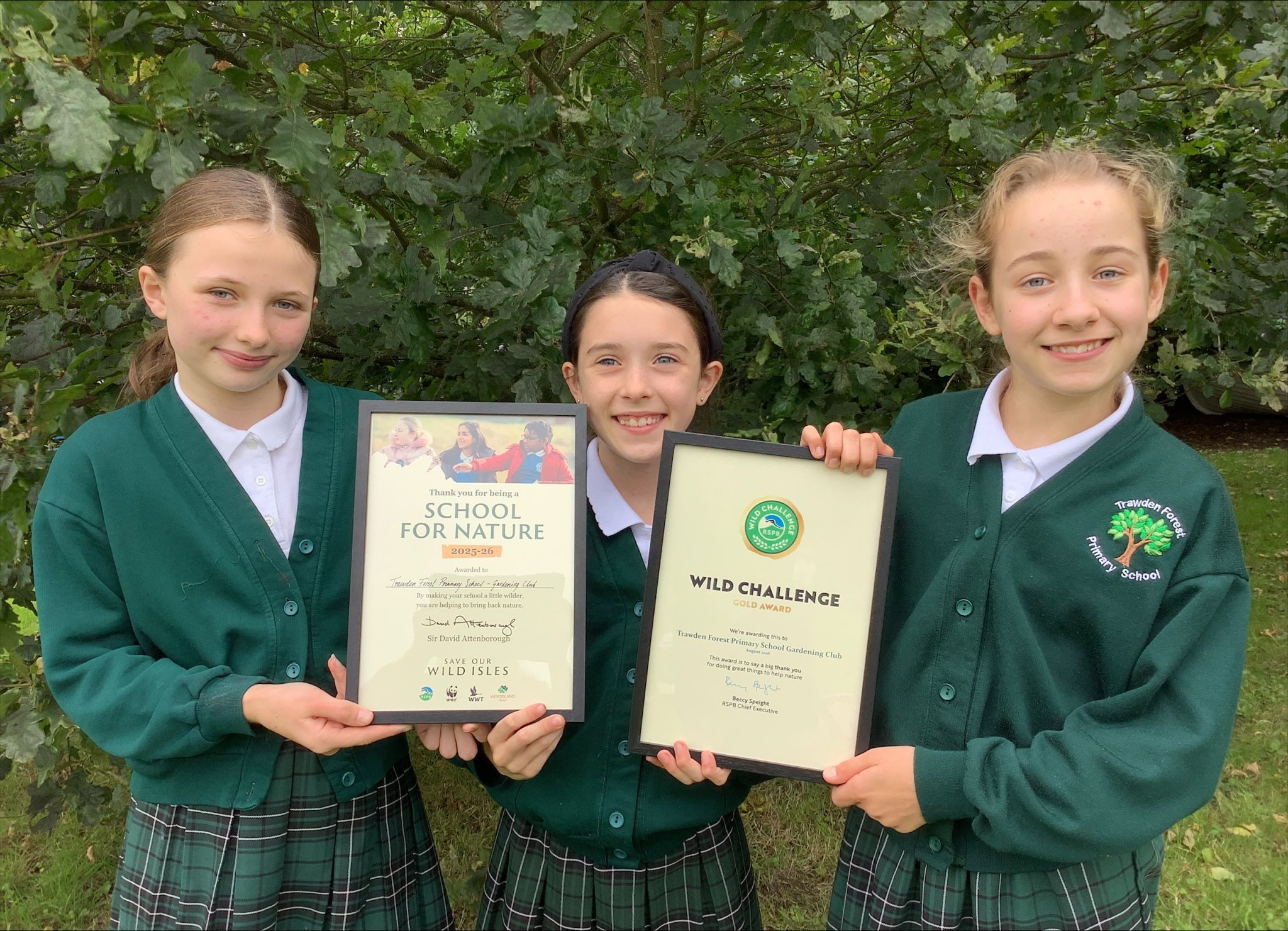 Image of Two Nature Awards for Our Young Gardeners