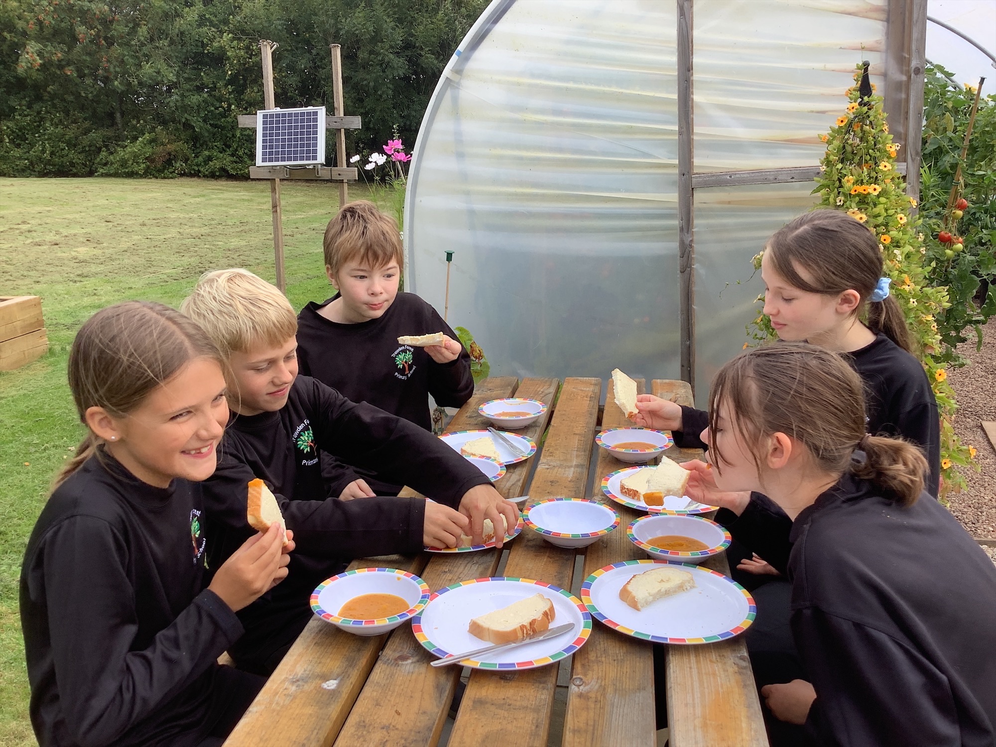 Image of  A Soup-er Start for the Gardening Gang