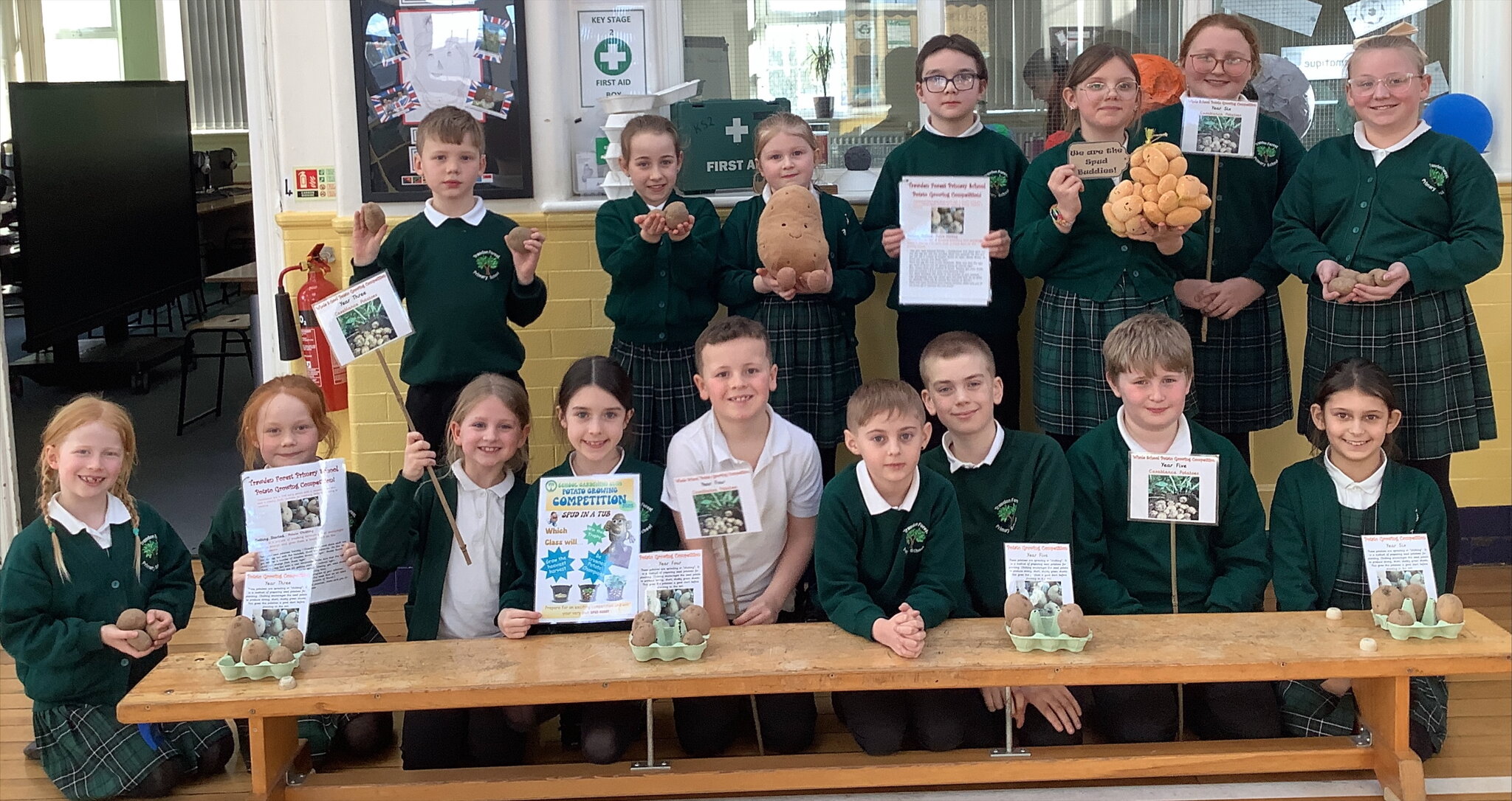 Image of Which class will be crowned as ‘The Spud Growing Champions 2025?'