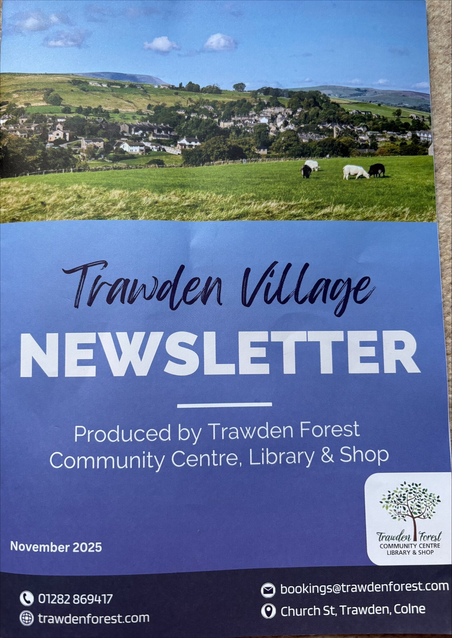 Image of Gardening Club Blossoms in the Trawden Village Newsletter!