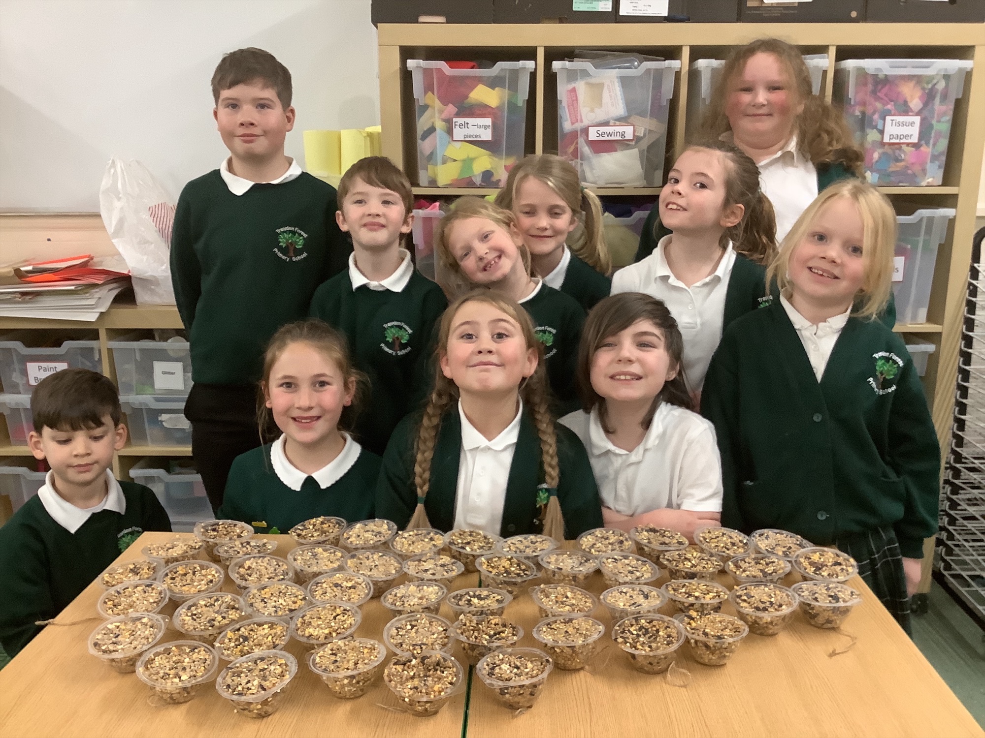 Image of A Garden Buffet for the Birds!