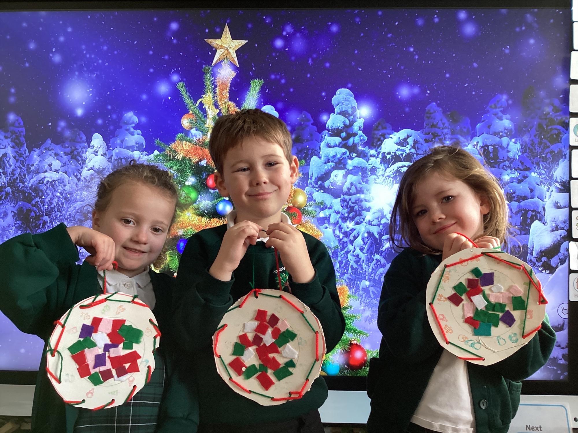 Image of Reception’s Creative Christmas Baubles