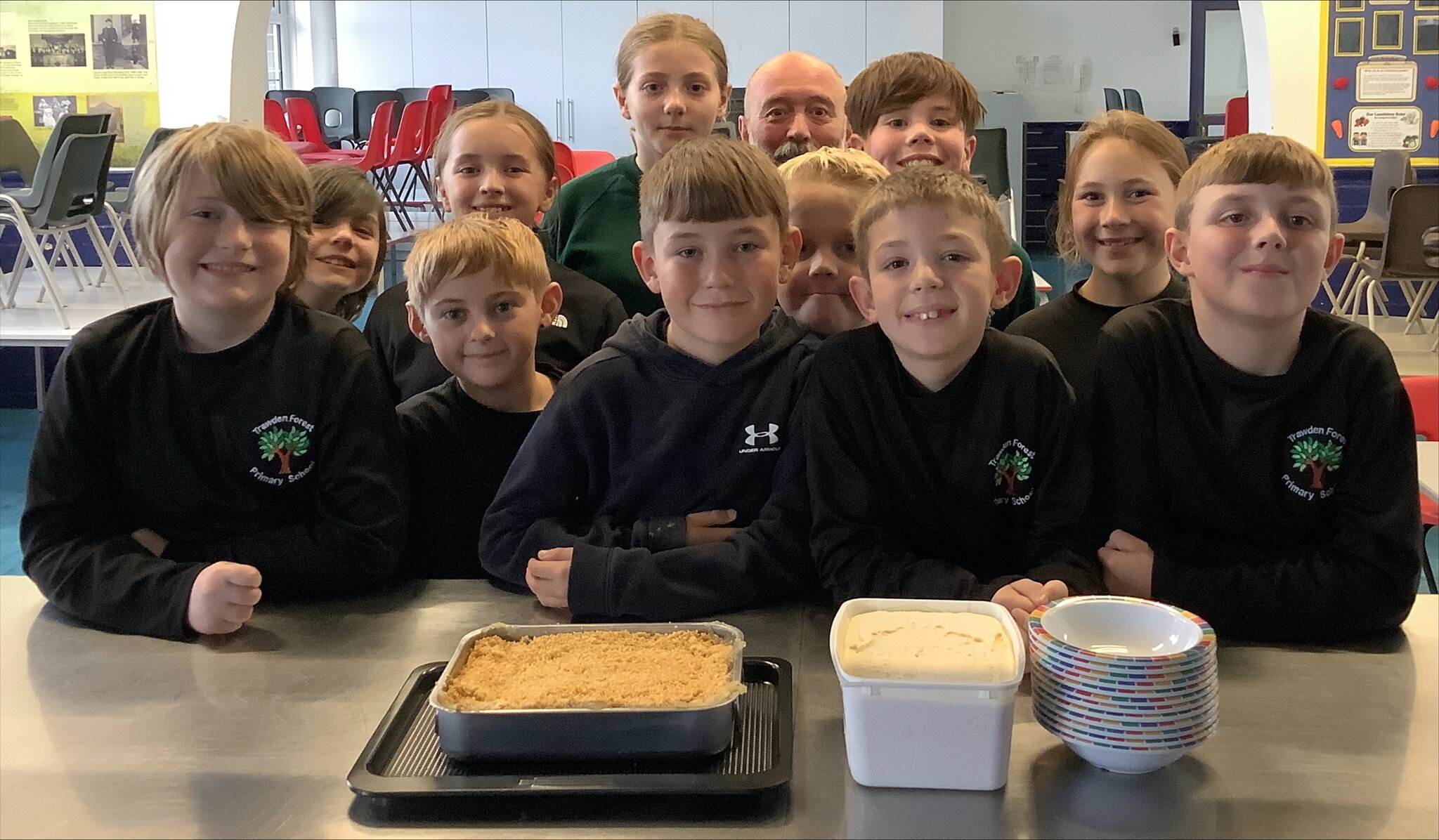 Image of Cooking Up Crumble for International Eat an Apple day! 