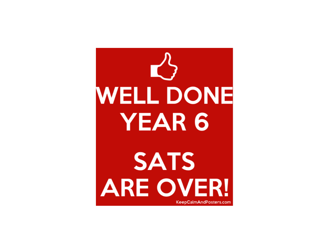 Image of SATS ARE OVER! CLASS OF 2026