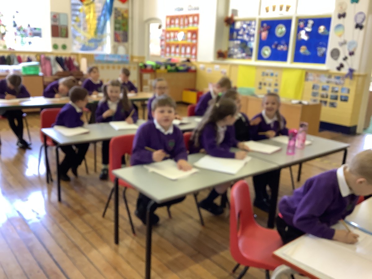 Chairs go on Strike! Trawden Forest Primary School