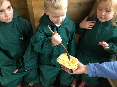 Image of EYFS Bird feeders