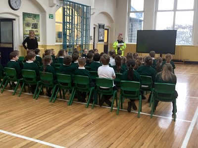 Image of PCSO visit for internet safety 