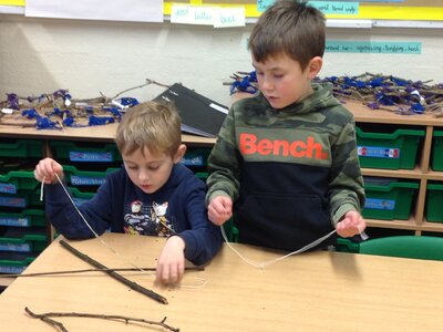 Image of Y3 Forest School sheer lashing