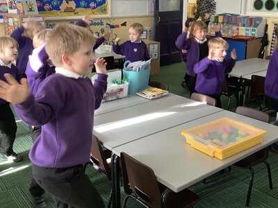 Image of Year 1 become musicians!