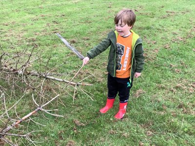 Image of Year 1 Forest school dragons