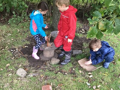 Image of Year 2 and 4 Forest School