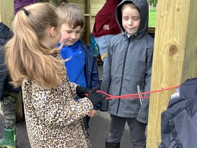 Image of Year 3 and 4 Forest School Week 2