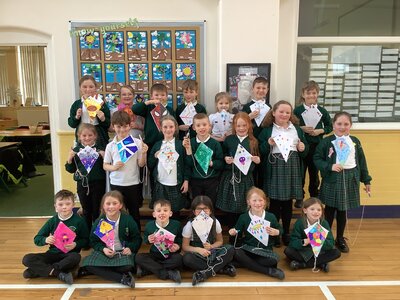 Image of Year 3 - Kite Making!