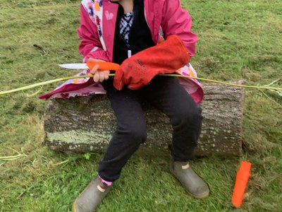 Image of Year 4 Whittling and Dragon Houses