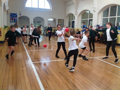 Image of Year 5 Handball and Yoga