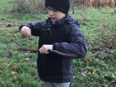 Image of Year 6 Forest School- Story Sticks