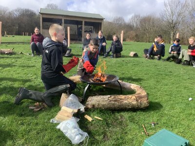 Image of Year 6 - rounders and s'mores