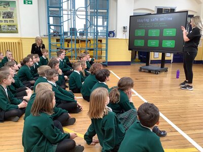 Image of Year 5 and 6 Cyber Crime Talk