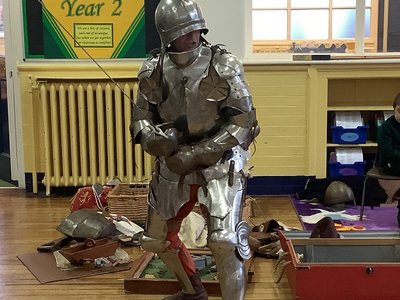 Image of A Knight Came to Visit Us