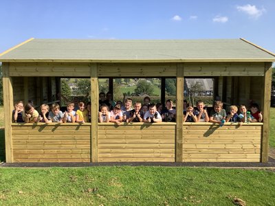 Image of Year 4 Wow - what a fantastic outdoor classroom we have!