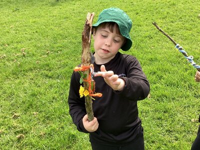 Image of Tying Knots and Journey sticks