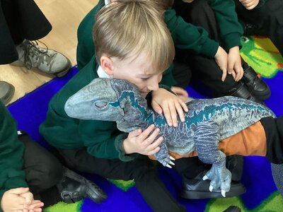 Image of EYFS Dino Visit!