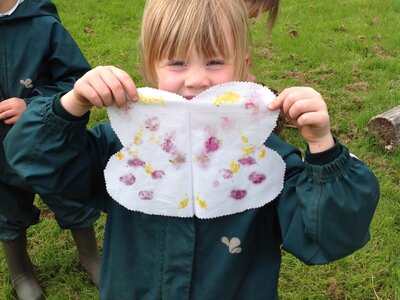 Image of EYFS - Forest School Rock Art