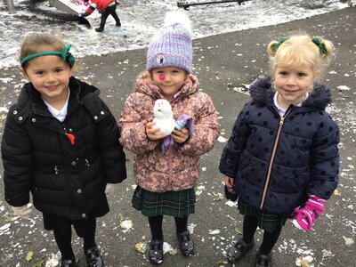 Image of EYFS Snow fun!