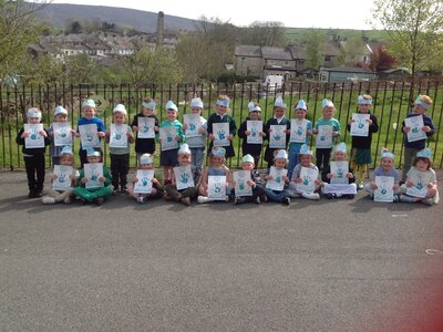 Image of EYFS enjoy their first Earth Day in school!