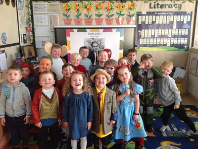 Image of Roald Dahl Day in EYFS!